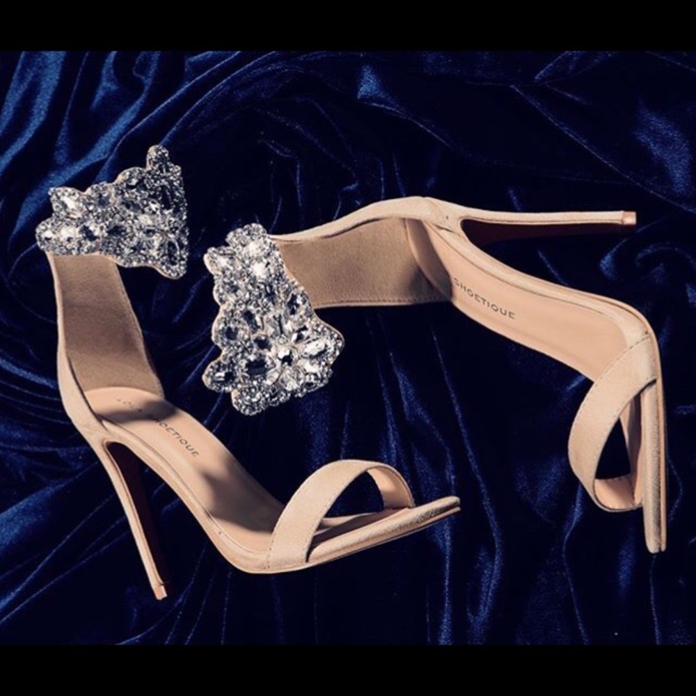Ivory Crystal Bridal Wedding Heels
